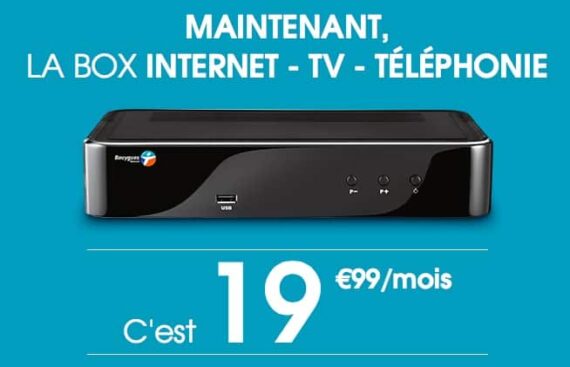 Bouygues Telecom : nouvelle offre à 19,99 euros / mois