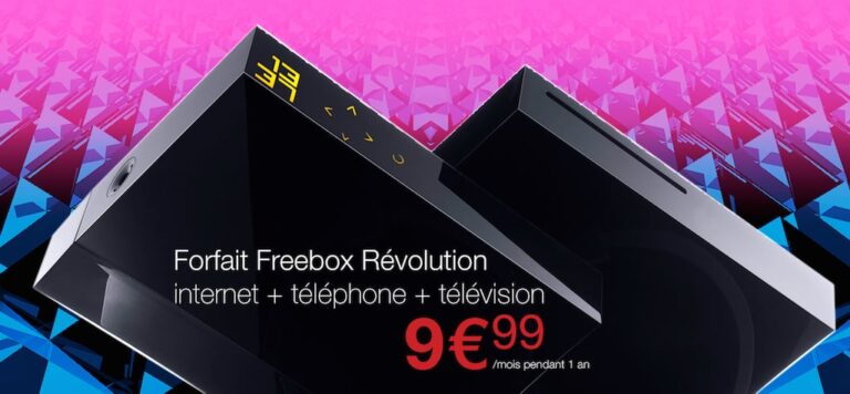 La Freebox Revolution pour la 1e fois en vente privée à 9,99 euros par mois