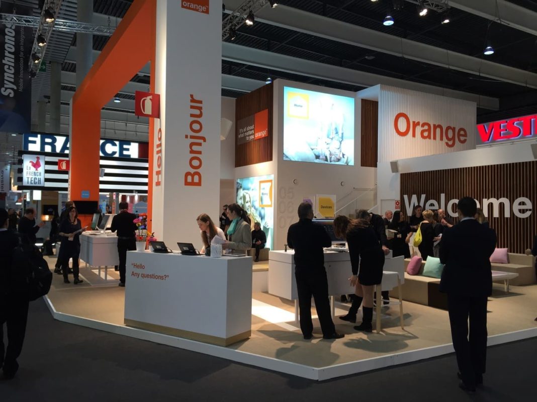 Stand Orange au Mobile World Congress 2015 Barcelone (©Orange)