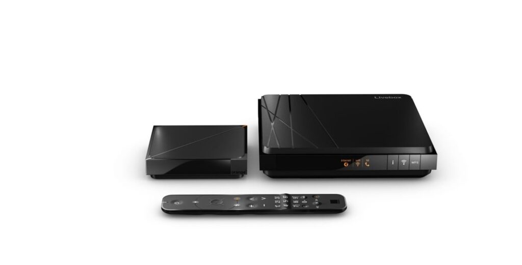 Orange : Livebox 4 et nouveau décodeur TV UHD avec télécommande Bluetooth (octobre 2018)