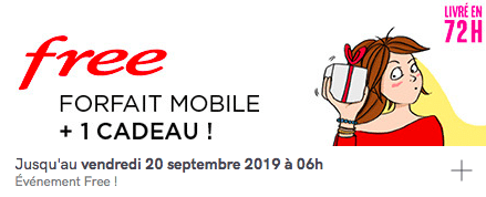 Free mobile : prolongation de la vente privée sur le forfait 100 Go avec smartphone Nokia offert (août / septembre 2019)