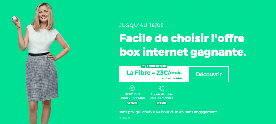 RED by SFR : la box ADSL, fibre optique ou THD en promotion avec 1 mois offert (mai 2020)