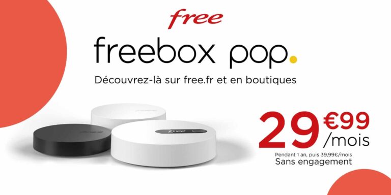Free dévoile sa nouvelle freebox pop (v8) à 39,99 euros par mois sans engagement