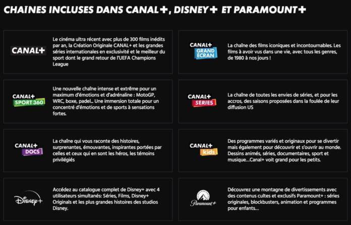 CANAL+ en série limitée avec Disney+ et Paramount+