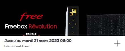 Free : prolongation de la vente privée Freebox Révolution avec TV by CANAL (février / mars 2023)