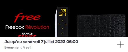 Free : vente privée Freebox Révolution avec TV by CANAL (juin / juillet 2023)