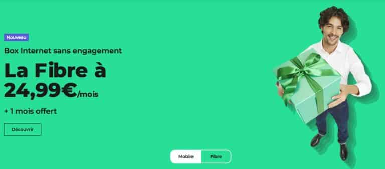 RED by SFR : prix fixe en fibre optique