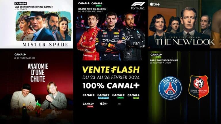 CANAL+ : vente flash (février 2024)