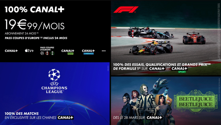 CANAL+ : vente privée 100% CANAL+ sur Veepee (mars 2025)