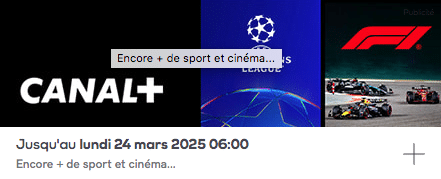 CANAL+ : vente privée sur Veepee (mars 2025)